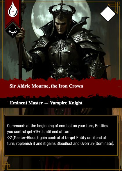 Sir Aldric Mourne, the Iron Crown