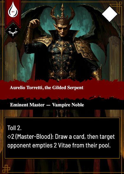 Aurelio Torretti, the Gilded Serpent