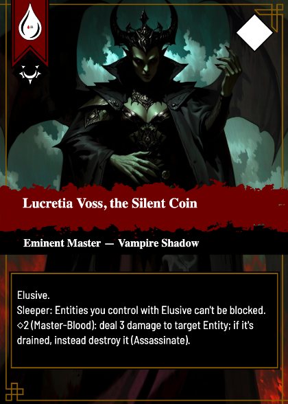 Lucretia Voss, the Silent Coin