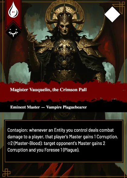 Magister Vauquelin, the Crimson Pall
