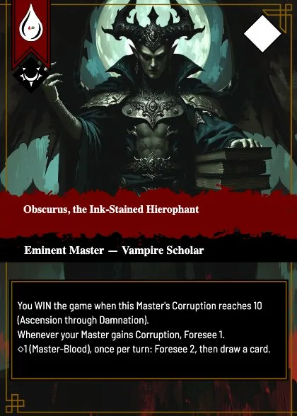 Obscurus, the Ink-Stained Hierophant