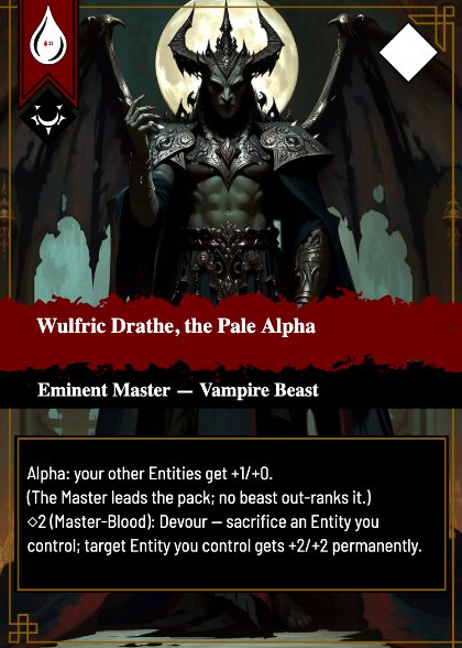 Wulfric Drathe, the Pale Alpha